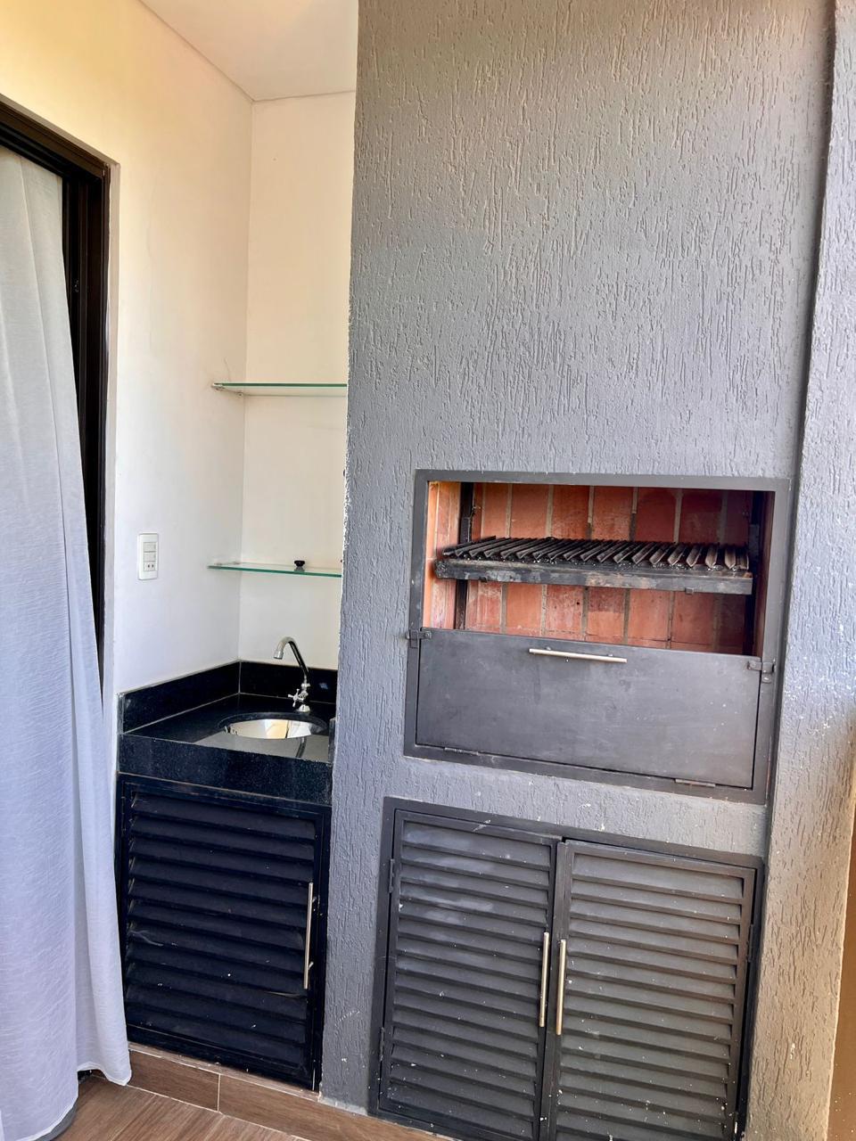 Parrilla en balcón